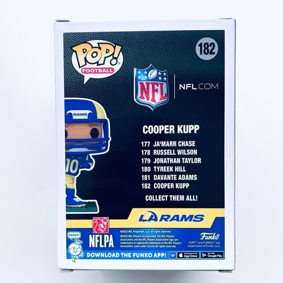 Funko Pop NFL Cooper Kupp New Los Angeles Rams - Picture 5 of 5